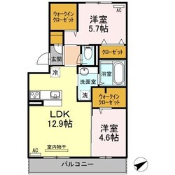 恩田ヒルズの物件間取画像